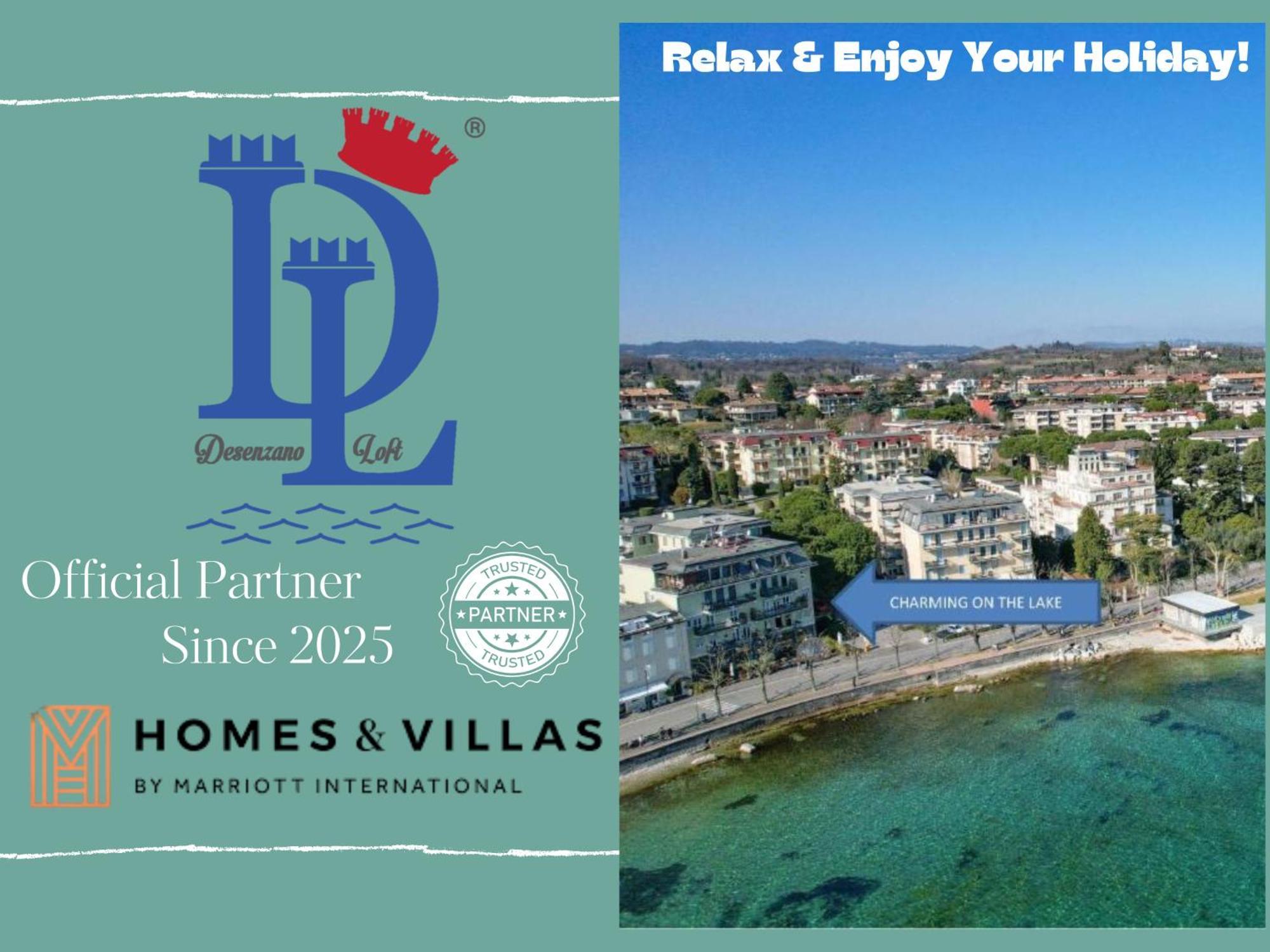 Desenzanoloft Official Partner Marriott Homes & Villas - Charming On The Lake Front Lake Desenzano del Garda Exterior foto